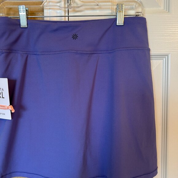 Athleta Girl Goal Getter Skort Jupe Short Goal - Purple - XXL (16) - NWT - Picture 9 of 11